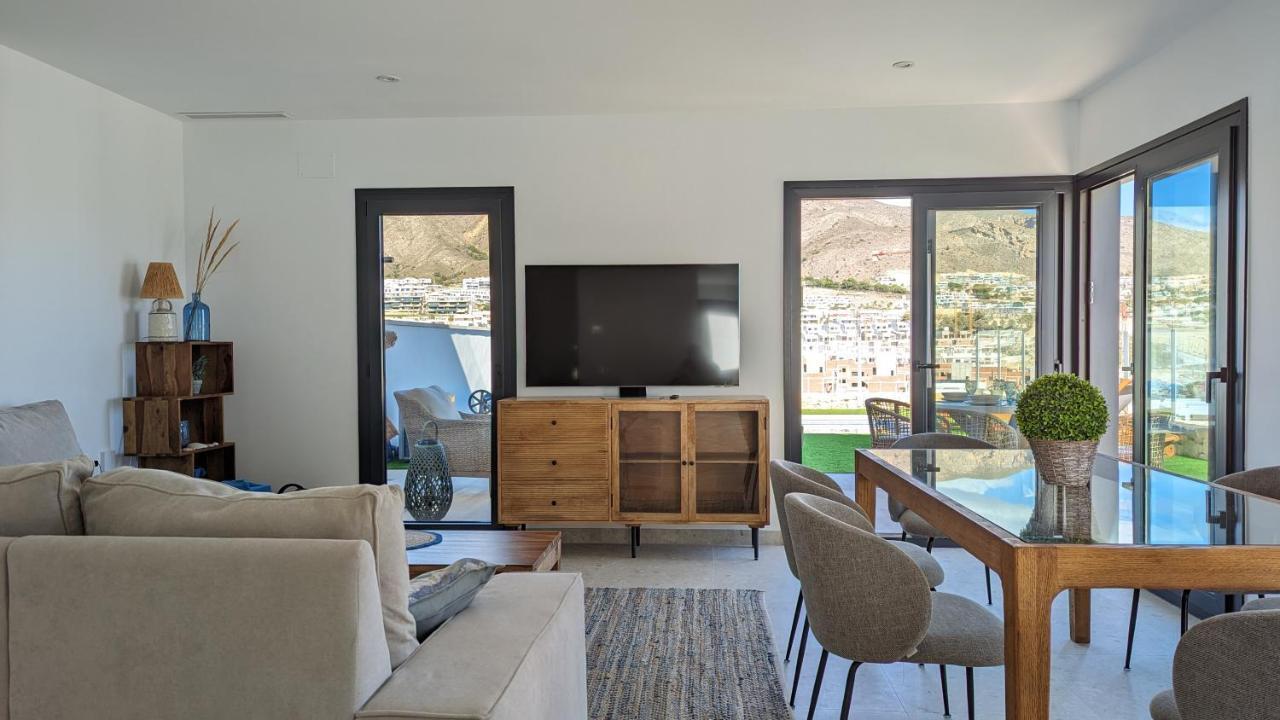 Апартаменты Panoramic Pool & Mountains House Финестрат Экстерьер фото
